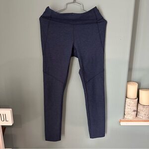 Outdoor voices blue leggins sz medium